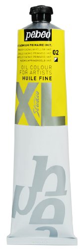 Pebeo Studio Xl Fine Oil 200-Milliliter, Primary Cadmium Yellow Hue