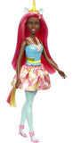 Barbie Dreamtopia Unicorn Doll (Pink & Yellow Hair), with Skirt, Removable Unicorn Tail & Headband, Toy for Kids Ages 3 Years Old and Up