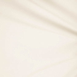 1 X Ivory 60" Wide Premium Cotton Blend Broadcloth Fabric By the Yard