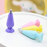 10Pcs Miniature Pastry Cream Bag Design Models Toy Dollhouse Resin Accessories,Perfect DIY Dollhouse Toy Gift Set Blue