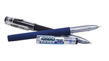 M&G Fine Point Gel Pens,0.5mm,Black,Blue Ink Pen,Box of 12 (KGP1821)