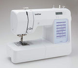 Brother CS5055 Computerized Sewing Machine, 60 Built-in Stitches, LCD Display, 7 Included Feet, White