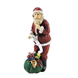 Melody Jane Dollhouse Father Christmas with Sack of Toys & His List Santa Claus Figure