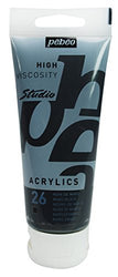 Studio Acrylics 100-Milliliter Acrylic Paint, Mars Black