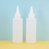 BENECREAT 10Pack 5 Ounce Plastic Squeeze Dispensing Bottles with Leak-Proof White Cap - Good for Crafts, Art, Glue, Multi Purpose