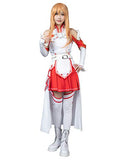 Cosfun Yuuki Asuna SAO Cosplay Costume Full Set mp003072 (X-Small)