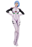 C-ZOFEK Womens Ayanami Cosplay White Bodysuit Costume (X-Small)