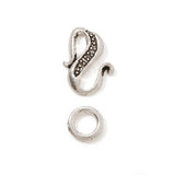 Bulk Buy: Darice DIY Crafts S-Hook Clasp Silver 18mm (6-Pack) 1974-71