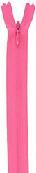 COATS & CLARK F84 22-320A Invisible Zipper, 20 x 22", Hot Pink