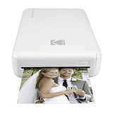 Zink Kodak Mini 2 HD Wireless Portable Mobile Instant Photo Printer, Print Social Media Photos & Kodak 2"x3" Premium Photo Paper (50 Sheets) Compatible with Kodak Smile, 50 Count (Pack of 1)