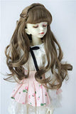 JD323 7-8inch 18-20CM Princess Braid Synthetic Mohair BJD Doll Wigs 1/4 MSD Doll Accessories (Medium Brown)