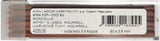 Koh-i-noor Mondeluz 3.8 x 90mm Colored Leads for Artist's Drawing - Reddish Brown. 4230/30