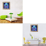 DIY 5D Diamond Painting Kits Full Drill, Astory Rhinestone Crystal Embroidery Pictures Cross Stitch for Home Room Decoration Butterfly 3030 cm (11.811.8inch)