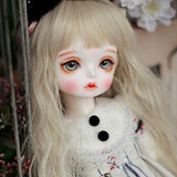 1/4 BJD Doll Full Set 15.7 inch 40cm Multi-Joint Movable Doll Toys Set with Clothes Wigs Makeup Best Creative Gift for Boys Girls