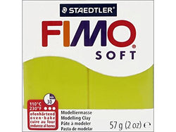 FIMO Soft Modelling Clay 56g Block Lemon