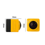 Cube 360 Waterproof Mini WiFi Panoramic Sports Action Camera 1280 1042 28 FPS Ultra HD Portable
