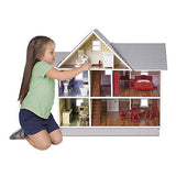 Melissa & Doug Classic Heirloom Victorian Wooden Dollhouse [White]