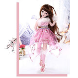 BJD Reborn Doll Ball-Jointed Dolls 1/3 23.6 Inch 60Cm Super Lifelike Princess Can Dressup HMYH