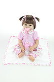 OCSDOLL Reborn Baby Dolls 22" Looking Real Soft Touch Silicone Vinyl Newborn Cute Real Life Baby Dolls