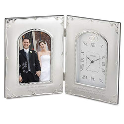 Things Remembered Personalized Forever Yours Frame Clock with Engraving Included