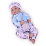 Kaydora Reborn Baby Dolls, 22 inch Newborn Baby Boy That Look Real, Lifelike Weighted Reborn Toddler Doll