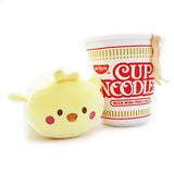 Anirollz x Nissin Cupnoodle Chickiroll 6" Blanket Plush Soft Squishy Chicken Stuffed Animal (Chickiroll)