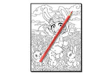 Chibi Girls: An Adult Coloring Book with Adorable Anime Characters, Fun Manga Animals, and Delightful Fantasy Scenes for Relaxation (Chibi Girls Coloring Books)