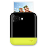 Polaroid POP Instant Camera (yellow) + Polaroid All-In-One Photo Booth Kit – Includes Backdrop, Fun
