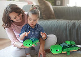 SUIYUEOUR Sea Turtle Stuffed Animal Set 15 Inch, Soft Plush Turtle Toy Sea Turtle Mom with 3 Little Baby Turtles Gift for Kids Girl Boy Birthday Party Favors Easter, Christmas