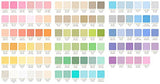 Kona Cotton Pastel 101 Palette Charm Square 101 5-inch Squares Charm Pack Robert Kaufman
