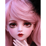 1/3 BJD Dolls Full Set 23.62" 60cm Ball Jointed SD Dolls Toy Action Figure Clothes + Shoes + Wig + Makeup for Child Gift