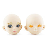 Bjd Doll Accessories Doll Head Opening Cover 3 Points DIY Makeup for 60cm Baby Girl Doll Head 3D Eye Baby Doll Gifts for Girls Zongyan