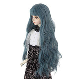 Doll Wig for 1/3 BJD Doll Wig Girls Gift Temperature Synthetic Fiber Long Straight Synthetic Hair
