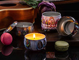 28 PCS DIY Candle Tins Craft Tools, Round Containers with Slip-On Lids& Free Wicks for Party Favors, Candle Making, Spices, Gifts