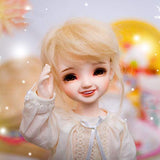 MEESock 1/6 BJD Doll 27CM 10.6 Inch Ball Jointed SD Dolls, with Clothes Wigs Shoes Makeup, Handmade DIY Toys, Birthday Surprise Present