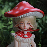 1/6 BJD Doll 27.3cm Elf SD Doll 10.74 Inch 19 Ball Jointed Doll DIY Toys with Full Set Clothes Shoes Socks Wig Makeup Accessories Surprise Doll for Birthday Gift Dolls Collection