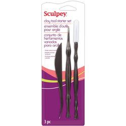 Sculpey Clay Tool Starter Set 3/Pkg-