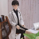 ZDD 1/3 Boy BJD Doll 27.36inch Movable Joints SD Dolls Fashion Handmade Doll with Clothes Shoes Wig Makeup Gift Collection Children's Creative Toys