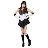 Cosfun Women's Sailor Pluto Meiou Setsuna Cosplay Costume mp000694 (X-Small)