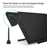 VEIKK VK2200 Pro Graphic Monitor Drawing Tablet with Screen: with 8192 Passive Pen and Adjustable Stand, Drawing Pen Display Compatible with Windows / Mac/Chrome /Linux OS