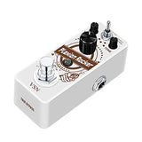 VSN Distortion Pedal Plexion Effect Pedal for Guitar & Bass with Bright & Normal Modes True Bypass