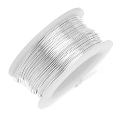 Beadalon Artistic Wire 18-Gauge Tarnish Resistance Silver Wire, 4-Yard