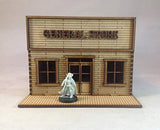 General Store 28mm MDF Kit Tombstone Desperado Legends Old West Terrain Building