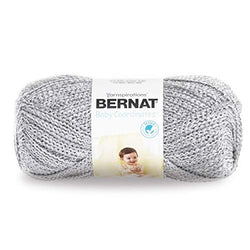 Bernat Baby Coordinates Yarn, 5 oz, Gauge 3 Light, Soft Grey