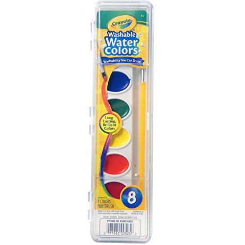 Crayola Washable Watercolors 8 ea (Pack of 20)