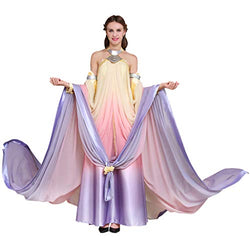 CosplayDiy Women's Dress for Star Wars Queen Padme Amidala Cosplay XS