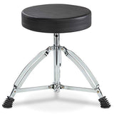 LyxJam 7-Piece Electronic Drum Kit Set, with Real Mesh Fabric 209 Preloaded Sounds, 50 Play-Along Songs, Recording Capability & Kick Pad, Drum Sticks, Drum Throne Stool