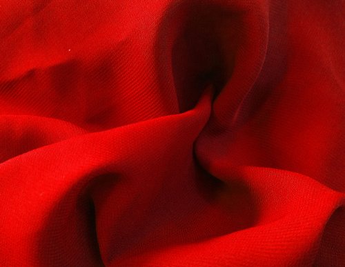 Chiffon Red 58 Inch Fabric By the Yard (F.E.®)