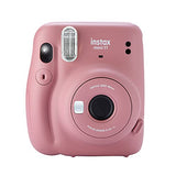 Fujifilm Instax Mini 11 Instant Camera with Case, 20 Fujifilm Films and More Accessories. Bonus Quality Photo Microfiber Cloth (Dusty Pink)…