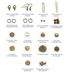 Jewelry Making Kit - DIY Beading Kits for Adults, Girls, Teens and Women. Includes Deluxe Beads &